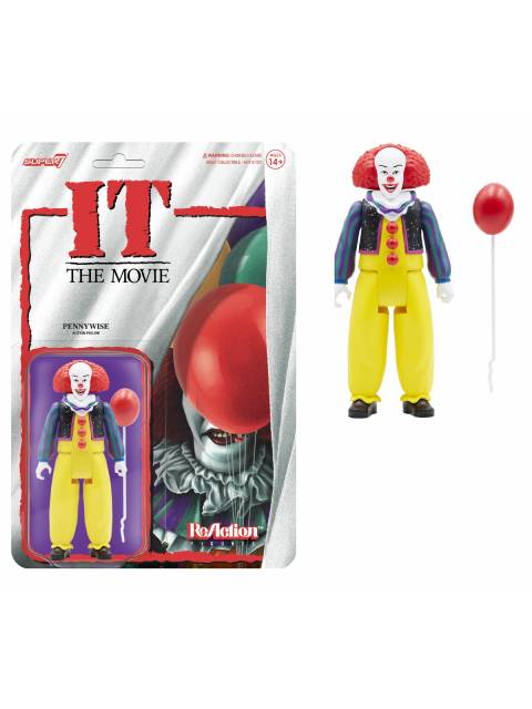 スーパー7 リ・アクション ペニー・ワイズ （クラウン Ver.） 「IT / イット(1990)」