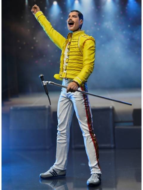 ネカ フレディ・マーキュリー イエロージェケット ver 7インチ アクションフィギュア