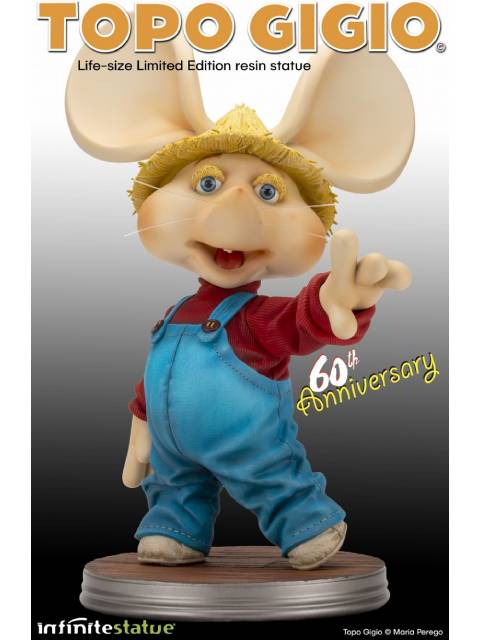 インフィニティスタチュー トッポ・ジージョ ライフサイズ スタチュー 「Topo Gigio」