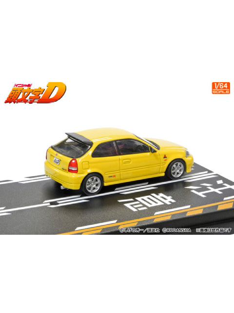 MODELER'S 1/64 頭文字D セットVol.9 二宮大輝シビック(EK9) ＆ スマイリー酒井インテグラ(DC2)