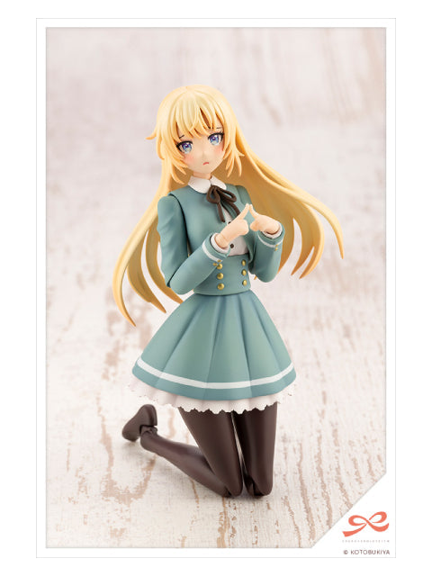 コトブキヤ 佐伯リツカ 聖アイリス女学園高等部・冬服 1/10 【プラモデル】 「創彩少女庭園」