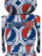 BE@RBRICK GRATEFUL DEAD 100％ & 400％ (STEAL YOUR FACE)