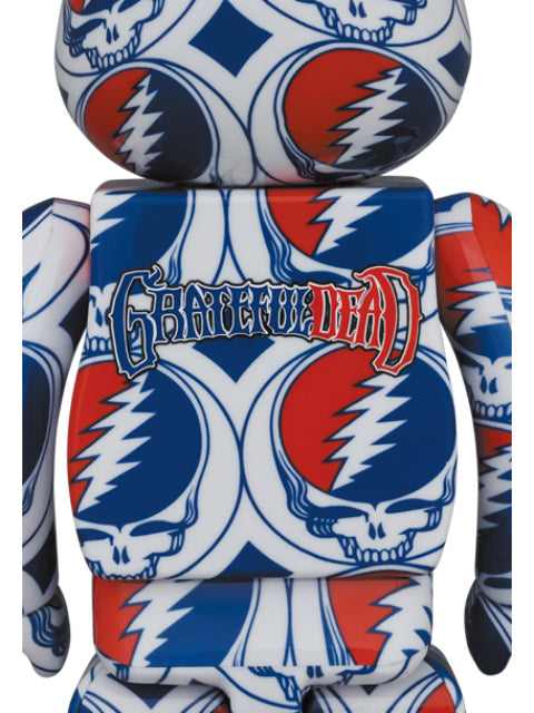 BE@RBRICK GRATEFUL DEAD 100％ & 400％ (STEAL YOUR FACE)