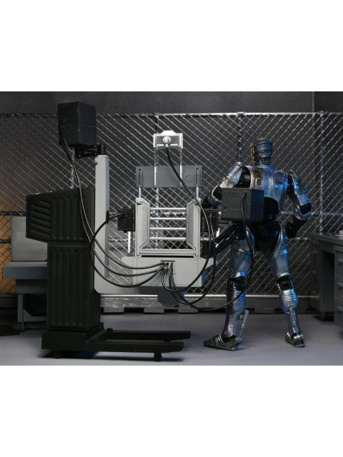 NECA Battle Damage Robocop Alex Murphy with Docking Station Ultimate 7-Inch Action Figure