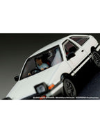ホビージャパン 1/64 VS 中里毅 Toyota SPRINTER TRUENO GT APEX AE86 「頭文字D」 藤原拓海 ドライバーフィギュア付き