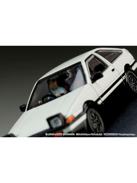 ホビージャパン 1/64 VS 中里毅 Toyota SPRINTER TRUENO GT APEX AE86 「頭文字D」 藤原拓海 ドライバーフィギュア付き