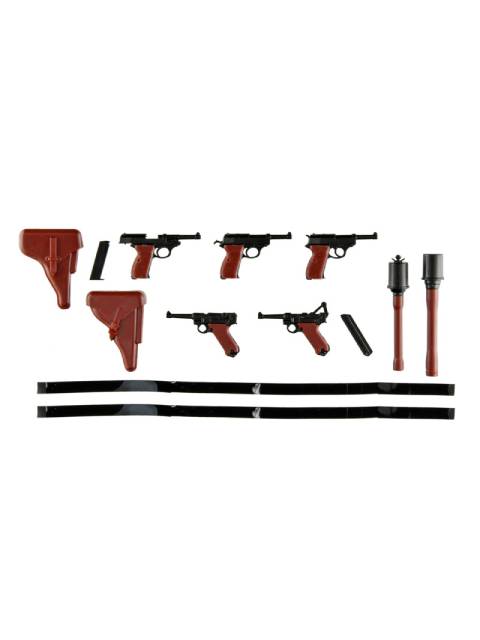 リトルアーモリー LA097 P08＆38タイプ 1/12 【プラモデル】