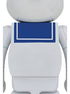 【大型商品】 BE@RBRICK 1000% STAY PUFT MARSHMALLOW MAN WHITE CHROME Ver.