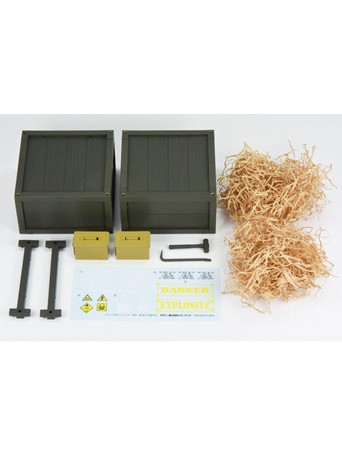 トミーテック 1/12スケール リトルアーモリー LittleArmory LD021 ミリタリーハードケースB2