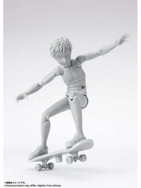 S.H.Figuarts ボディくん -スクールライフ- Edition DX SET (Gray Color Ver.)
