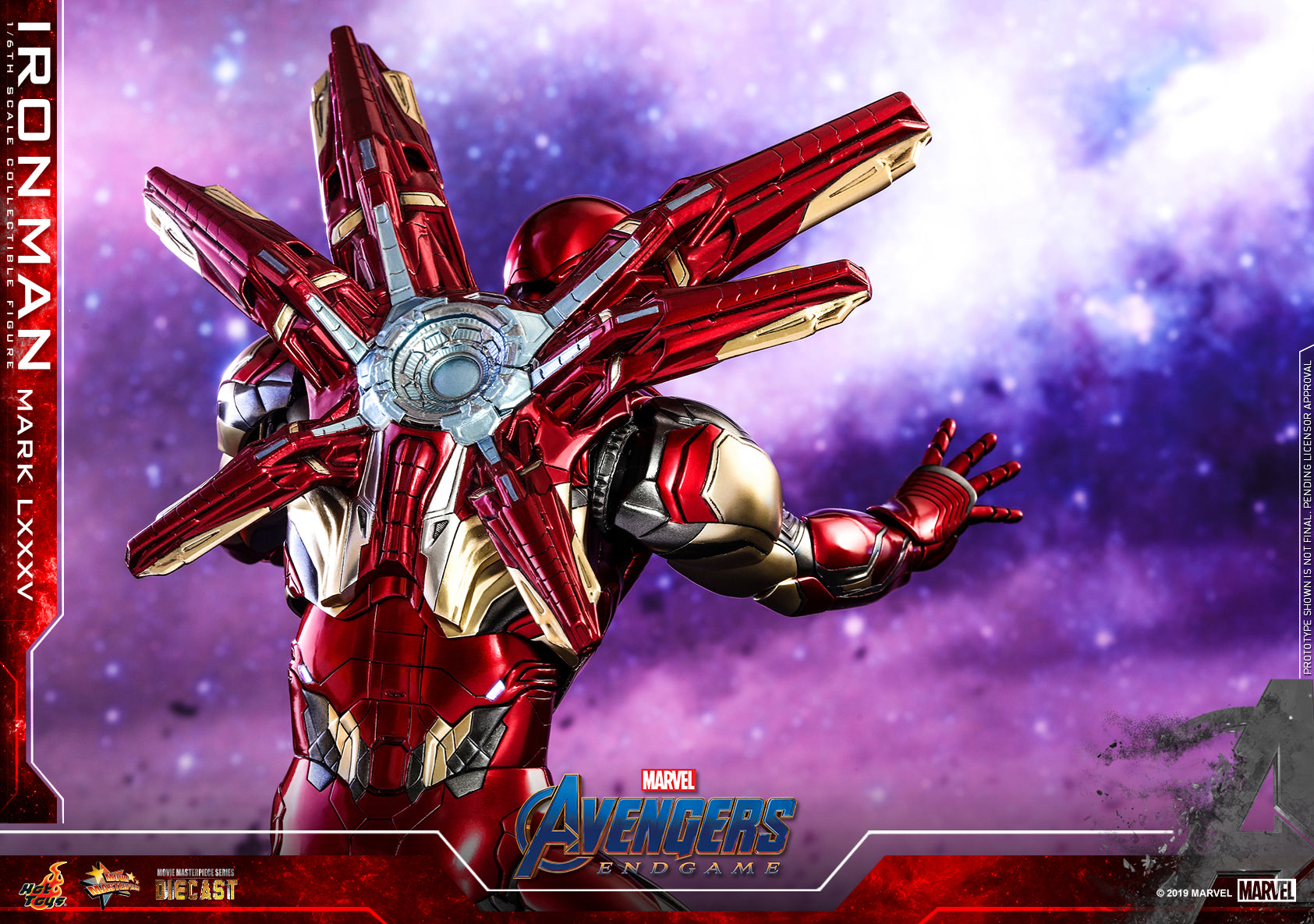 アイアンマン・マーク85 ｢アベンジャーズ / エンドゲーム｣ 1/6 ムービー・マスターピース DIECAST