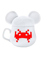 メディコムトイ SPACE INVADERS 「BE@RMUG」 WHT×RED