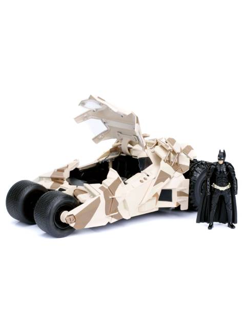 Jada Toys 1/24 バットモービル カモフラ （ダークナイト） バットマン フィギュア付 【JADA98543】