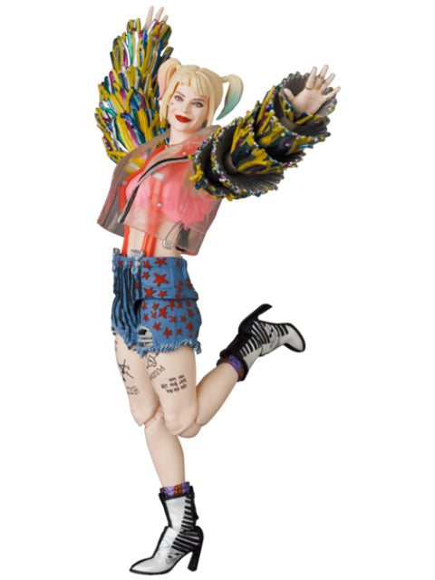 メディコムトイ MAFEX HARLEY QUINN （Caution Tape Jacket Ver.） 「ハーレイ・クインの華麗なる覚醒 BIRDS OF PREY」