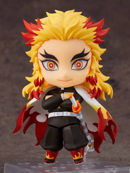 Nendoroid 1541 Kyojuro Rengoku "Demon Slayer" Demon Slayer Corps Flame Pillar