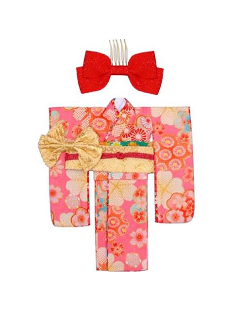 22cmドール用 フリソデドリーム ピンク 「Blythe」 ブライス コスチューム Dear Darling fashion for dolls