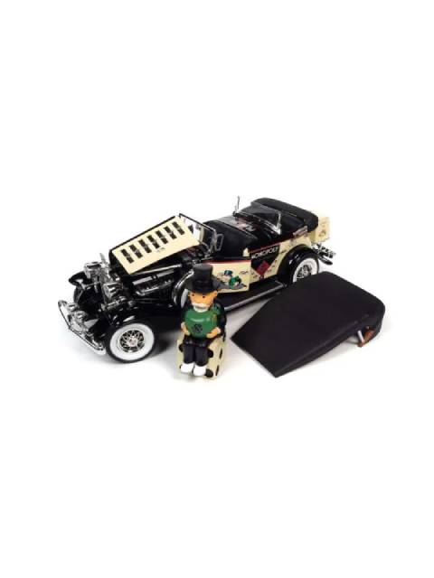1/18 1932 キャデラック V16 フェートン Mr.モノポリー クリーム/ブラック (フィギュア付) 【AWSS127】