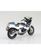 アオシマ 1/12完成品バイク SUZUKI RG250Γ ブルー×ホワイト