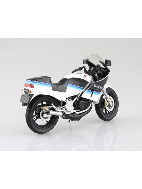 アオシマ 1/12完成品バイク SUZUKI RG250Γ ブルー×ホワイト