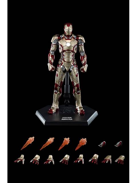 threezero DLX アイアンマン・マーク42 1/12 可動フィギュア 「マーベル・スタジオ： インフィニティ・サーガ」