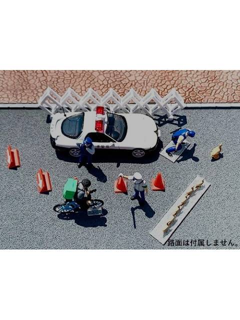 ジオラマコレクション ジオコレ64 #カースナップ16b 警察2