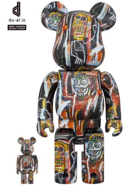 BE＠RBRICK JEAN-MICHEL BASQUIAT #11 100％ & 400％