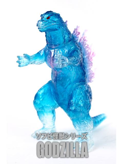 CCP ゴジラ(1999) スタンダードクリアブルー Ver. 第40期 ミドルサイズシリーズ