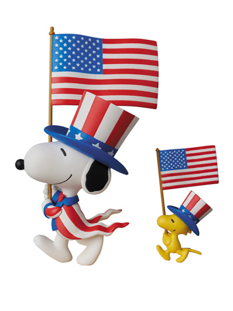 メディコムトイ UDF U.S.A. スヌーピー ＆ ウッドストック 【再販】 「PEANUTS シリーズ5」