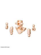 30MS オプションハンドパーツ ホワイト/ブラック