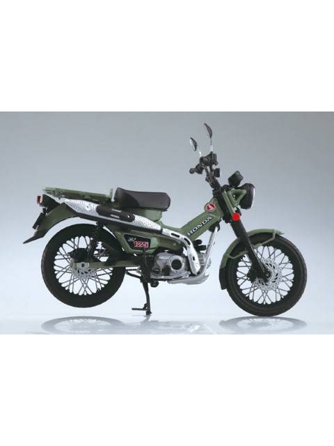 1/12 完成品バイク Honda CT125 ハンターカブ パールオーガニックグリーン