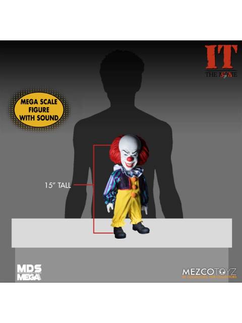 メズコ MDS ペニーワイズ 「IT イット」 15インチ メガスケール フィギュア with サウンド