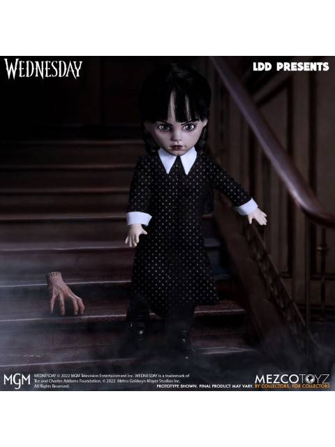 メズコ ウェンズデー・アダムス with ハンド 「Netflix Wednesday」 リビングデッドドールズ