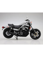 アオシマ 1/12 完成品バイク YAMAHA Vmax ニューシルバーダスト