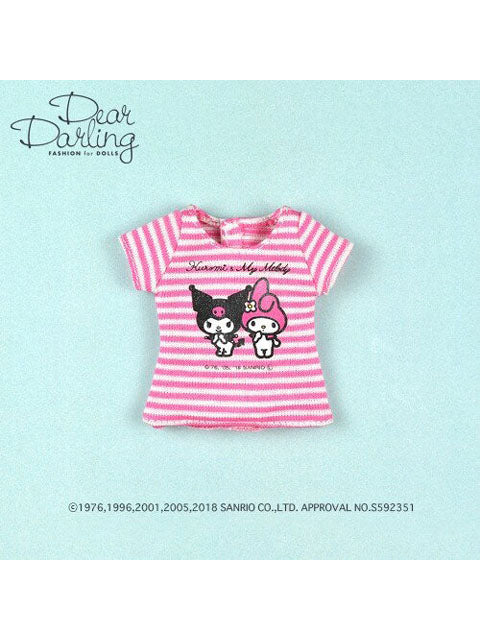 ブライス 22cm コスチューム サンリオキャラクターコラボTシャツ 「マイメロディ&クロミ」 Dear Darling Fashion for Dolls