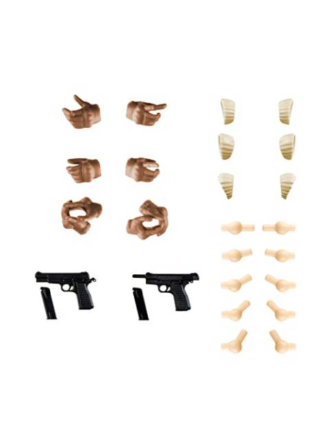 リトルアーモリー 【LAOP14】 創彩少女庭園用タクティカルグローブ2ハンドガンセット(タン)