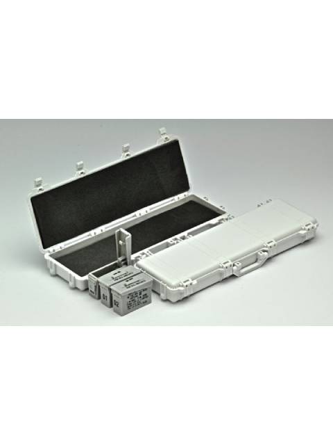 Little Armory [LD038] Military Hard Case A3 White x Gray 1/12 [Plastic Model]