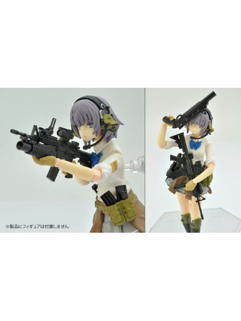 Little Armory [LA100] M4A1 &amp; M203 Type 2.0 1/12 [Plastic Model]