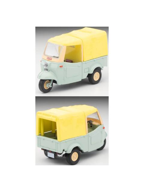 トミカリミテッドヴィンテージ LV-143d ダイハツ ミゼット(黄緑/ベージュ)フィギュア付