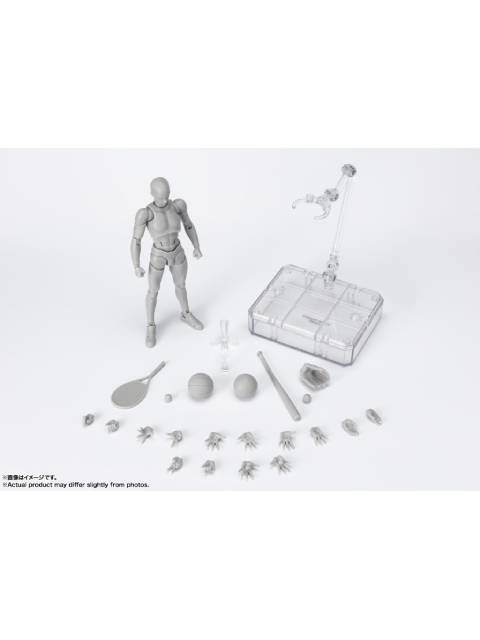 S.H.Figuarts ボディくん -スポーツ- Edition DX SET (Gray Color Ver.)