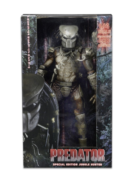 NECA Jungle Hunter Predator with LED Light 1/4 Action Figure [Resale] "PREDATOR"