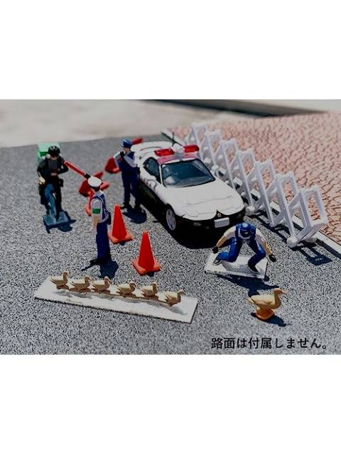 ジオラマコレクション ジオコレ64 #カースナップ16b 警察2