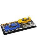 MODELER'S 1/64 頭文字D セットVol.8 高橋啓介RX-7(FD3S) ＆ 星野好造スカイラインGT-R (BNR34)