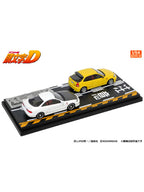 MODELER'S 1/64 頭文字D セットVol.9 二宮大輝シビック(EK9) ＆ スマイリー酒井インテグラ(DC2)
