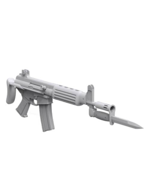 TORI FACTORY 1/12 韓国陸軍 ROK K1A短機関銃＆K2小銃
