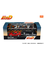 MODELER'S 1/64 頭文字D セットVol.11 末次トオルロードスター(NA6CE) ＆ 川井淳郎スカイライン(ER34)