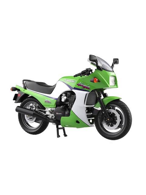 1/12 完成品バイク KAWASAKI GPz900R ライムグリーン 【再販】