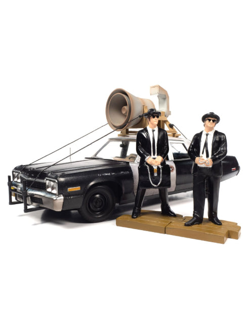 AUTOWORLD 1/18 1974 Dodge Monaco Blues Mobile with figure [AWSS133] "Blues Brothers"