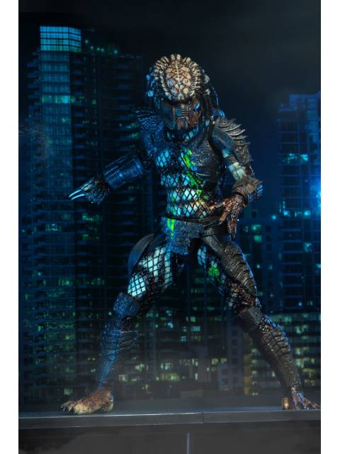 ネカ シティハンター・プレデター  バトルダメージ ver 「プレデター2」 アルティメット 7インチ アクションフィギュア
