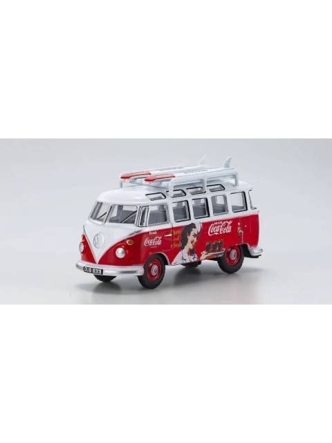 1/76 VW T1 BUS COCA-COLA WITH SURFBOARDS  【OX76VWS08CC】 T1バス サーフボード付 コカ・コーラ