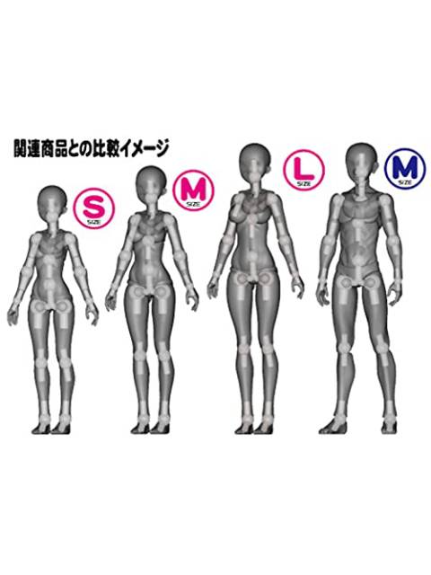 ホビーベース 1/12 素材ちゃん Lサイズ ライトフレッシュ 【PPC-T97】 プレミアムパーツコレクション 関節技EX